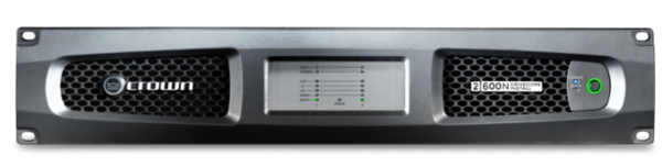 DCI2X600N 2 CHANNEL POWER AMPLIFIER 600W @ 4OHM WITH BLU LINK, 70V 100V